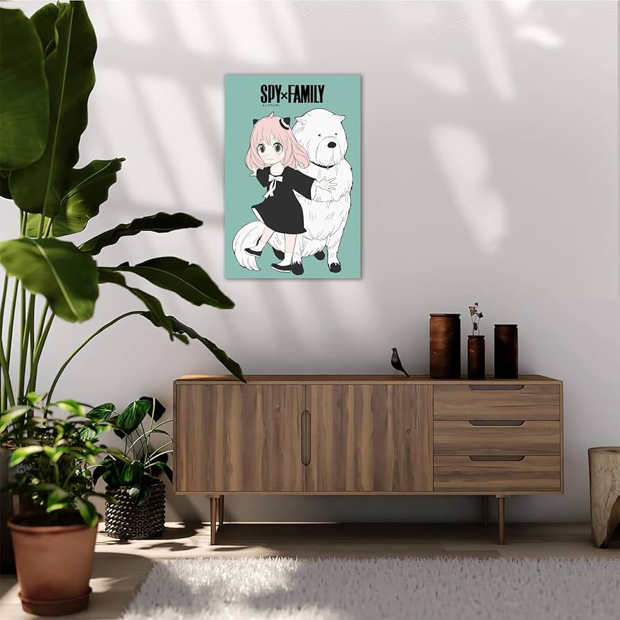 Amazon｜スパイファミリーアートポスター絵画アートパネル壁掛け
